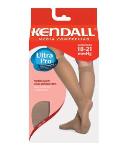 Meia 3/4 com Ponteira Kendall 1671 Mdia Compresso (18-21 mmHg)