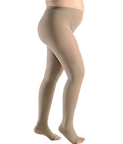 Meia-Cala Materna Sigvaris 862 ATM Compresso Graduada (20-30mmHg)  Select Comfort Premium