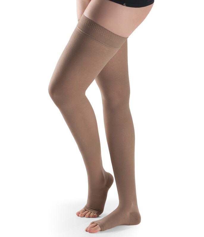 Meia Coxa Medicinal Unissex Sigvaris Basic 972 AAF Compresso Graduada (20-30mmHg)